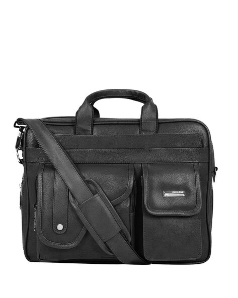 Buy Black Laptop Bags for Men by ZIPLINE Online Ajio