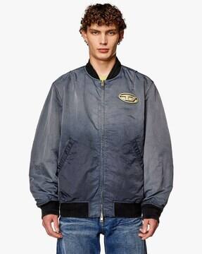 Buy DIESEL J-Kepes Jacket | Grey Color Men | AJIO LUXE