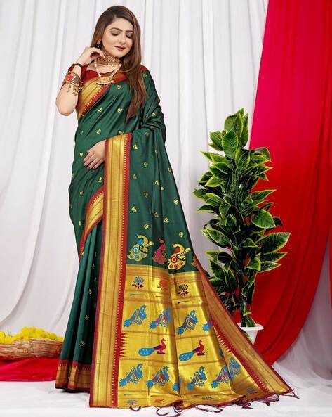 Ladies Chanderi Silk Sarees | Shop at Milk Design Shop – milk design shop