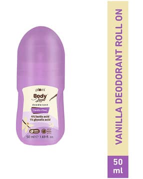 BodyLovin' Vanilla Vibes Deodorant Deodorant Roll-On Lactic Acid & Green Tea Extract
