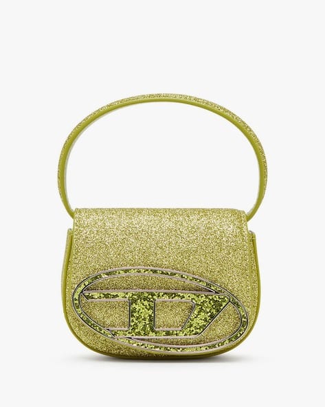 1DR XS Iconic Glitter Fabric Mini Crossbody Bag