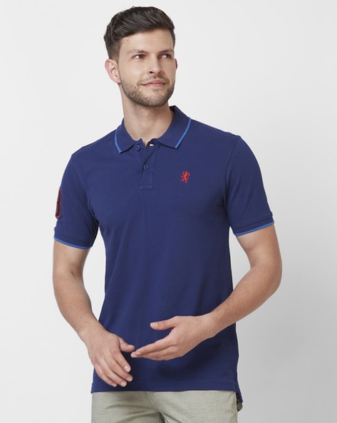 Giordano Navy Blue Solid Polo T Shirt for men price Best buy price in India November 2024 detail trends PriceHunt