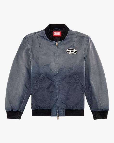 Buy DIESEL J-Kepes Jacket | Grey Color Men | AJIO LUXE