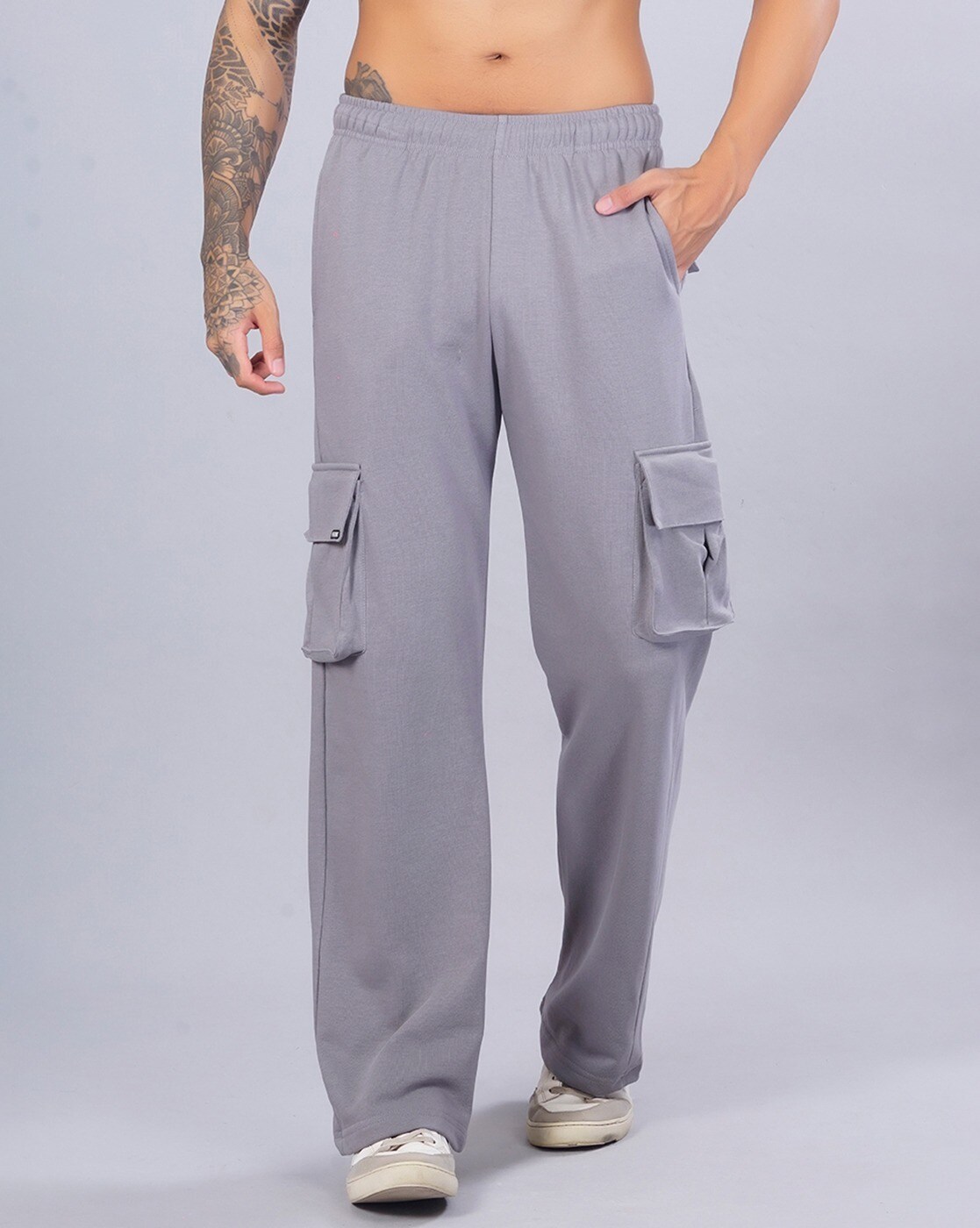 Pro Club Mens Heavyweight Fleece Cargo Sweatpants India