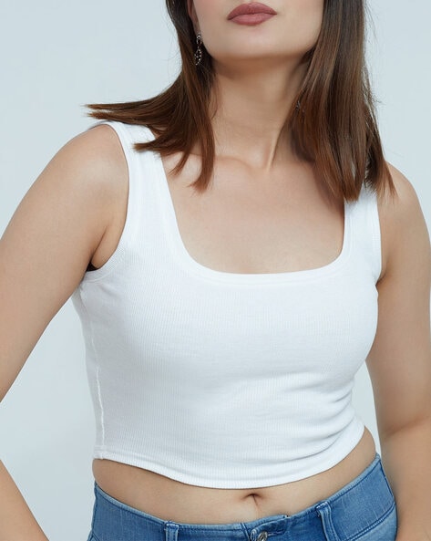 Buy White Tops for Women by Berrybird Online