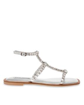 steve madden St Lucia Slip-On Flat Sandals-picture-19