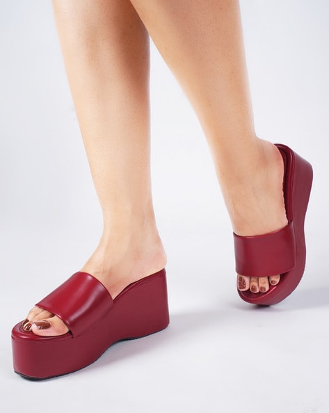 Shoogle Women Red Heels - Buy Shoogle Women Red Heels Online at Best Price  - Shop Online for Footwears in India | Flipkart.com