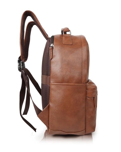 TheCultured Front Pocket Backpack - Tan - Buy Online | LederMann