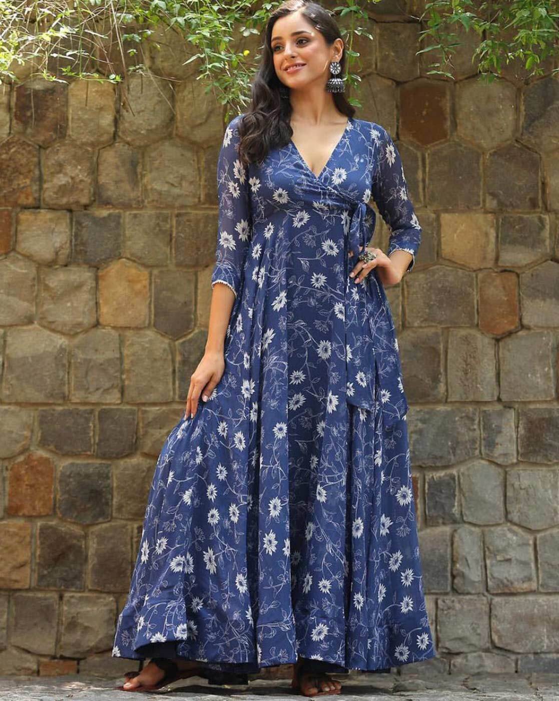 Buy Blue Dresses for Women by ROYAL FUL Online