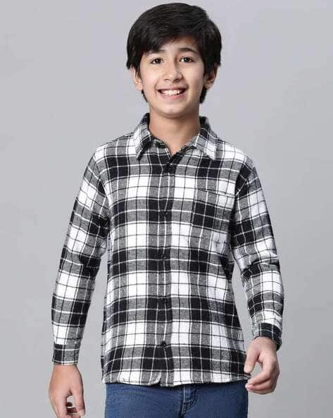Buy White Shirts for Boys by Oxolloxo Online