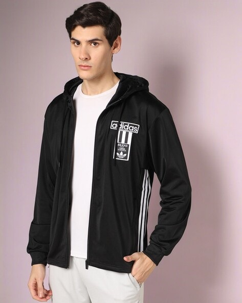 Adidas cheap tipped hoodie