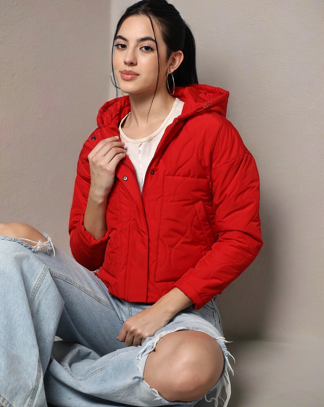 Buy Blue Jackets & Coats for Women by DENIZEN WOMENS Online | Ajio.com