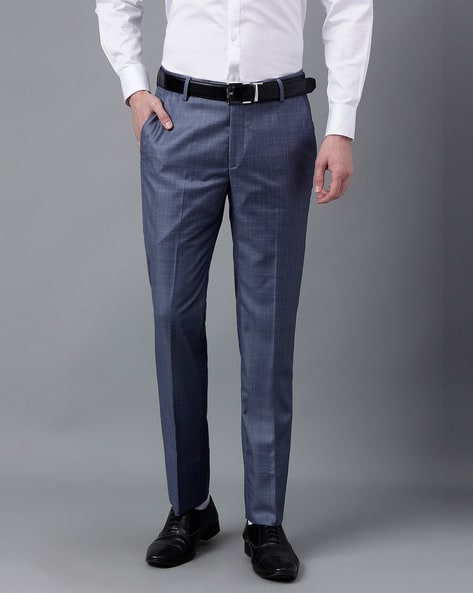 RICHLOOK Regular Fit Men Blue Trousers - Buy RICHLOOK Regular Fit Men Blue  Trousers Online at Best Prices in India | Flipkart.com