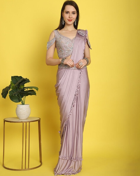 SWEETY FASHION VEDHA READYMADE SAREES BUY PRE STITCHED SAREES ONLINE IN  INDIA - textiledeal.in