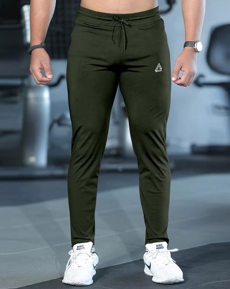 Buy Olive Track Pants for Men by FTX Online Ajio