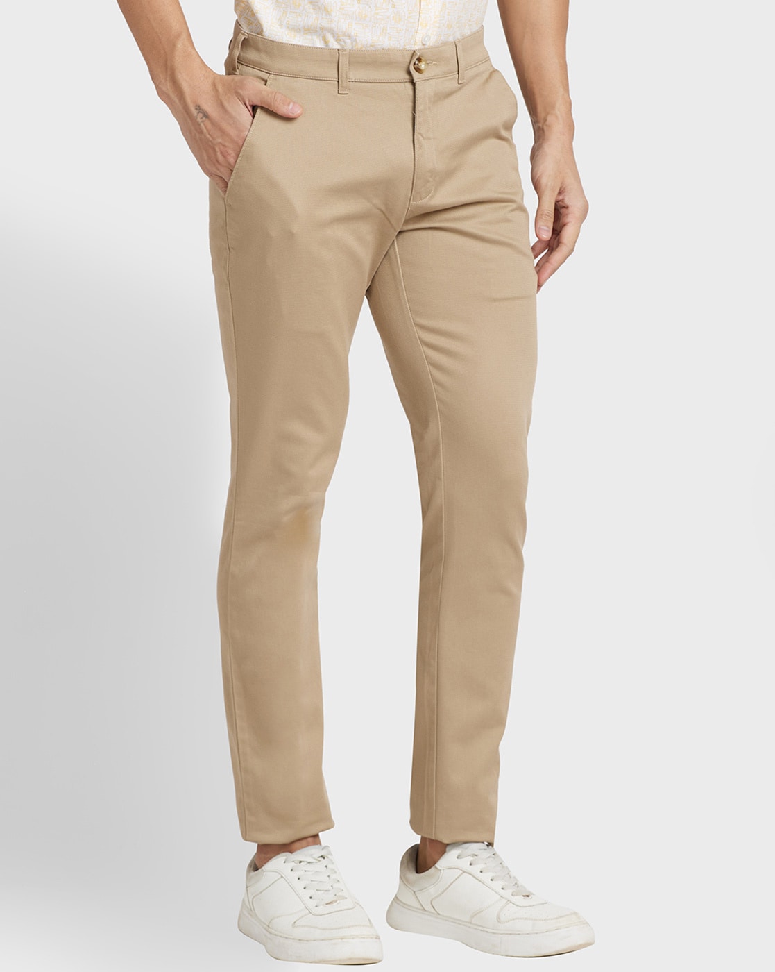 Colorplus Blue Trousers - Buy Colorplus Blue Trousers online in India