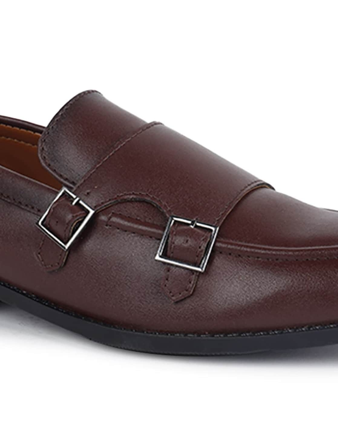 Buy Maroon Formal Shoes for Men by LOUIS STITCH Online