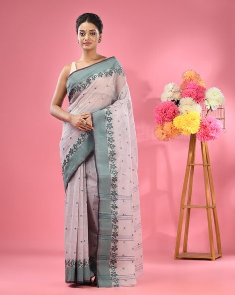 Buy Tant Sarees Online In India At Best Price Offers | Tata CLiQ