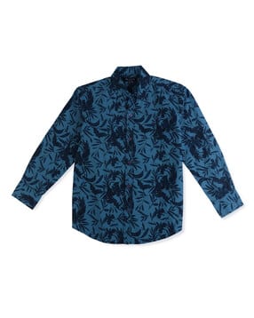 gini & jony Leaf Print Shirt-picture-11