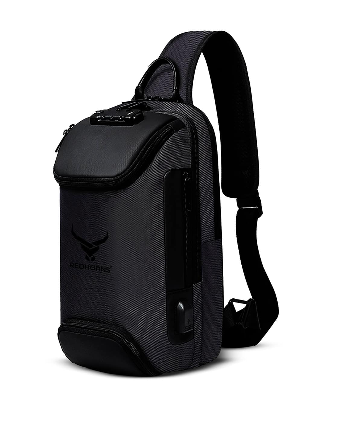 Buy Black Fashion Bags for Men by REDHORNS Online | Ajio.com