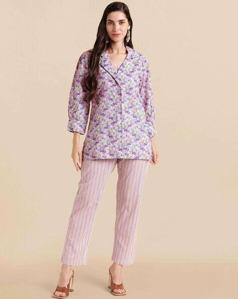 Buy Purple Co-ord Sets for Women by MIRCHI FASHION Online