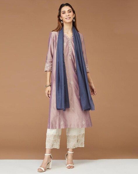 Women Stole with Frayed Hem Price in India