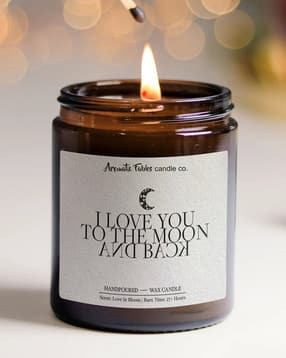 aromaticfables Valentine's Tranquil Charm Chamomile Scented Jar Candle-picture-12