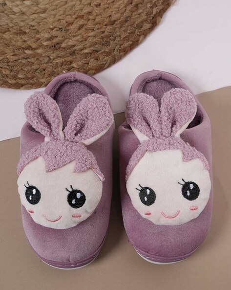 Girls discount bunny slippers