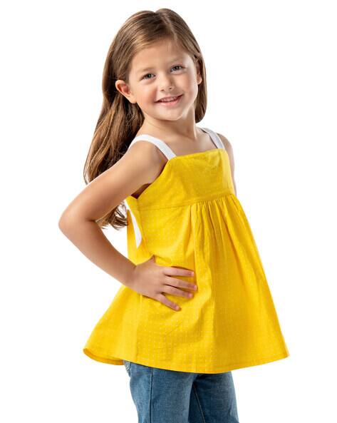 Cherry Crumble by Nitt hyman Girls Micro Print Top