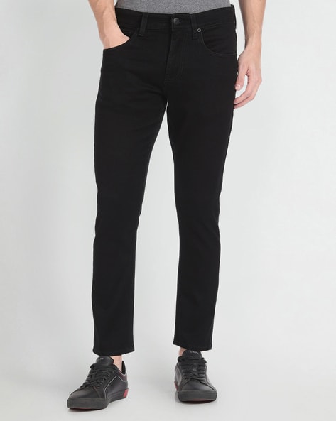 Men Mid-Rise Tapered Fit Jeans