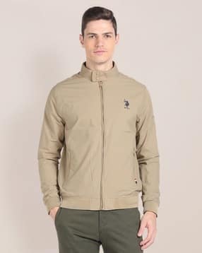 u.s. polo assn. Men Regular Fit Bomber Jacket with Insert Pockets-picture-44