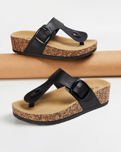 Buy Ginger by Lifestyle Women's Black Casual Sandals for Women at Best  Price @ Tata CLiQ