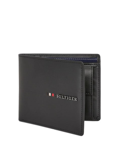 Tommy hilfiger black wallet hot sale