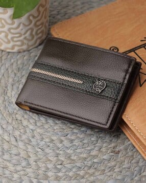 zevora Men Bi-Fold Wallet with Metal Accent-picture-10