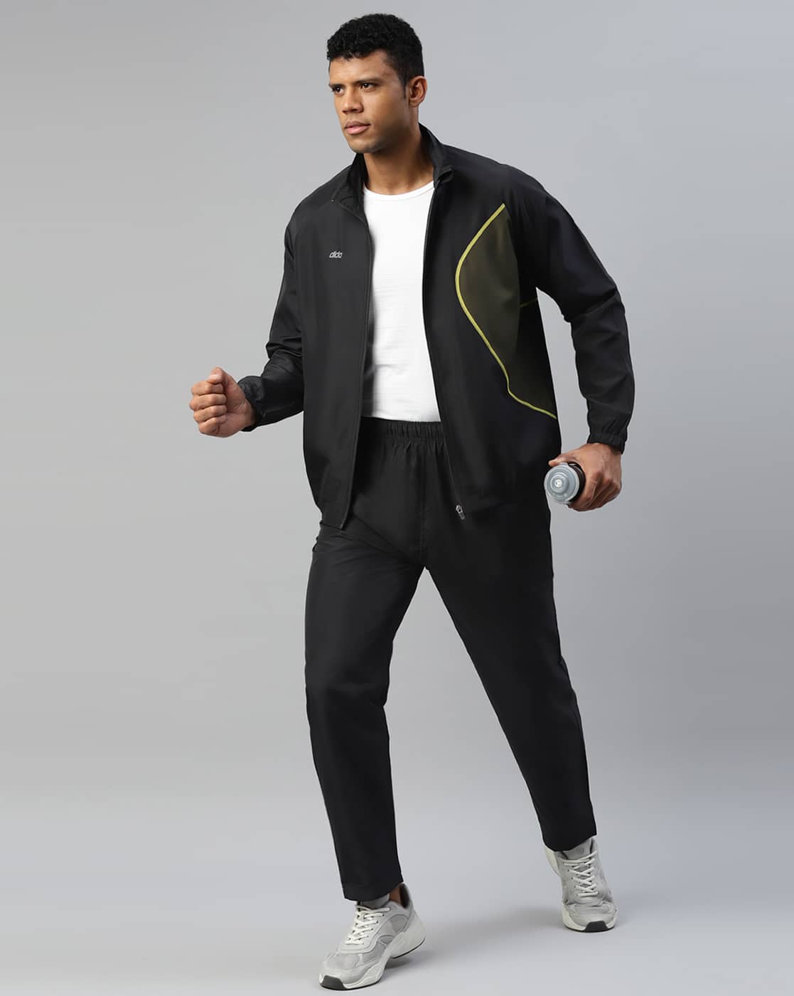 Buy Black Tracksuits for Men by DIDA Online | Ajio.com