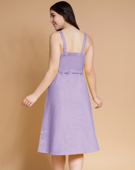 Buy Purple Dresses for Women by GLAMODA Online