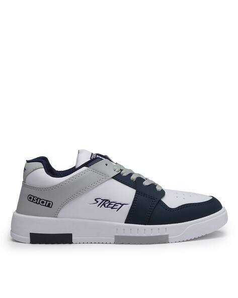 ASIAN Men Round-Toe Casual Shoes with Lace Fastening