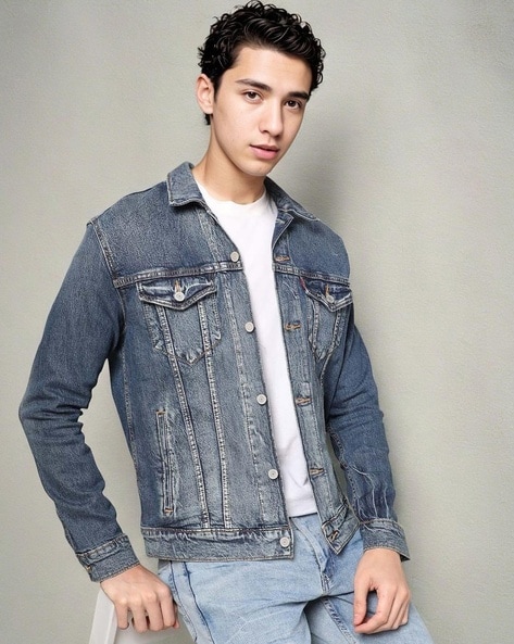 Buy White Jackets & Coats for Men by LEVIS Online | Ajio.com