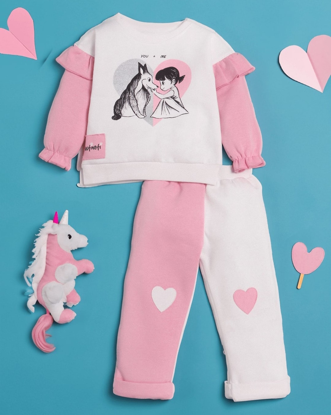 Baby girl sweatpants discount set