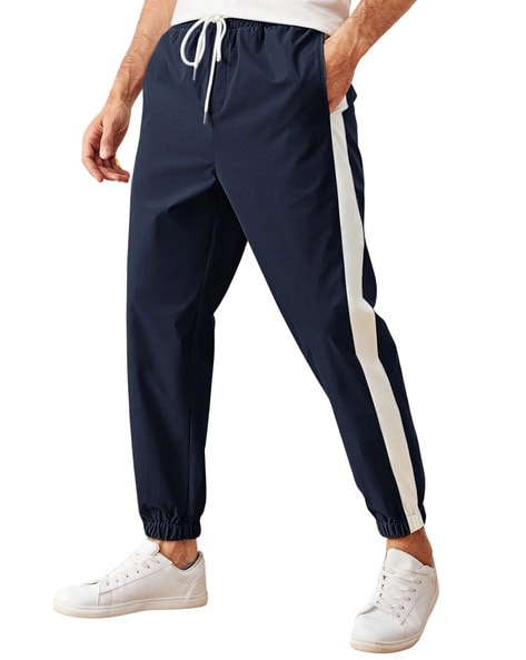 Buy Carbon Track Pants for Men by Campus Sutra Online | Ajio.com