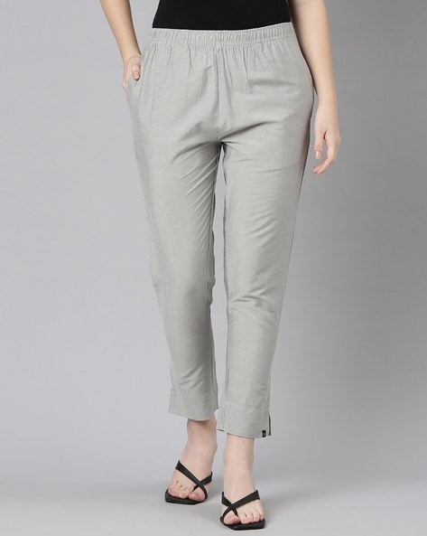 Buy Black Trousers & Pants for Women by RIO Online | Ajio.com