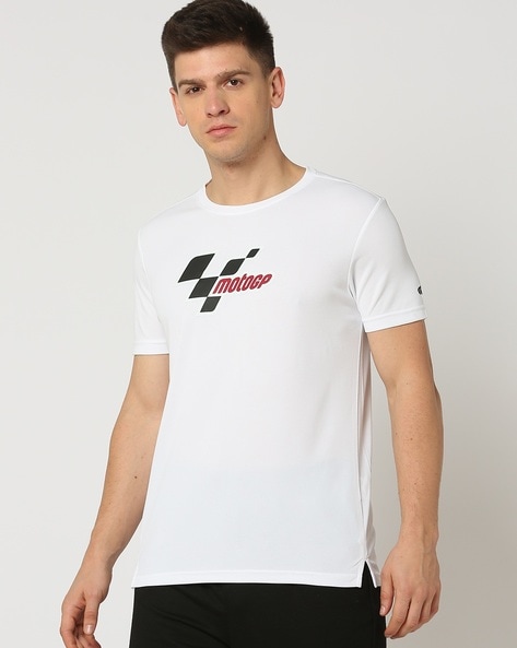 MotoGP Typographic Crew Neck T Shirt