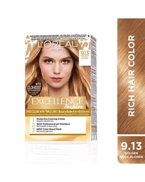 l'oreal paris Excellence Fashion Hair Color - 9.13 Golden Beige Blonde-picture-39