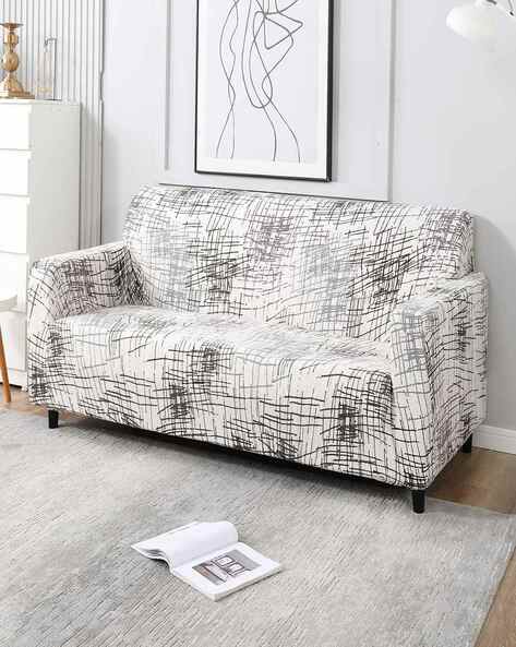 3 seater stretchable online sofa cover