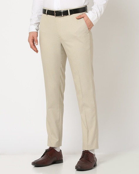 Buy Sage Green Trousers & Pants for Men by JOHN PLAYERS Online | Ajio.com