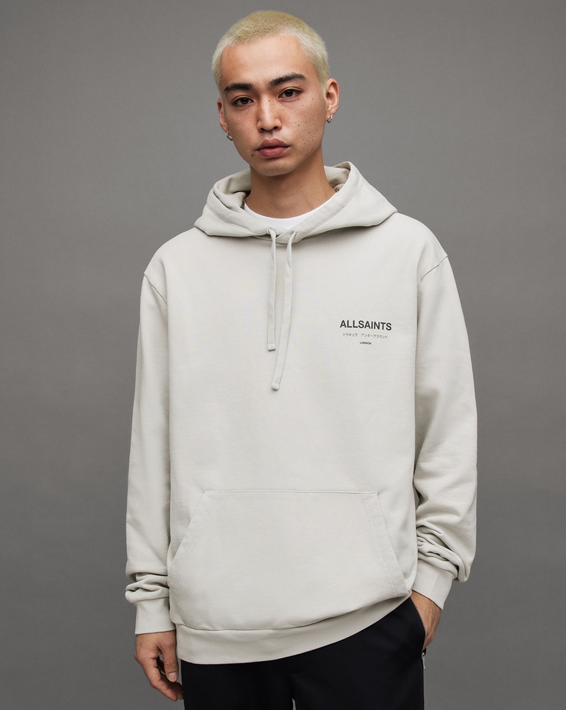 Buy Grey Sweatshirt Hoodies for Men by ALL SAINTS Online Ajio