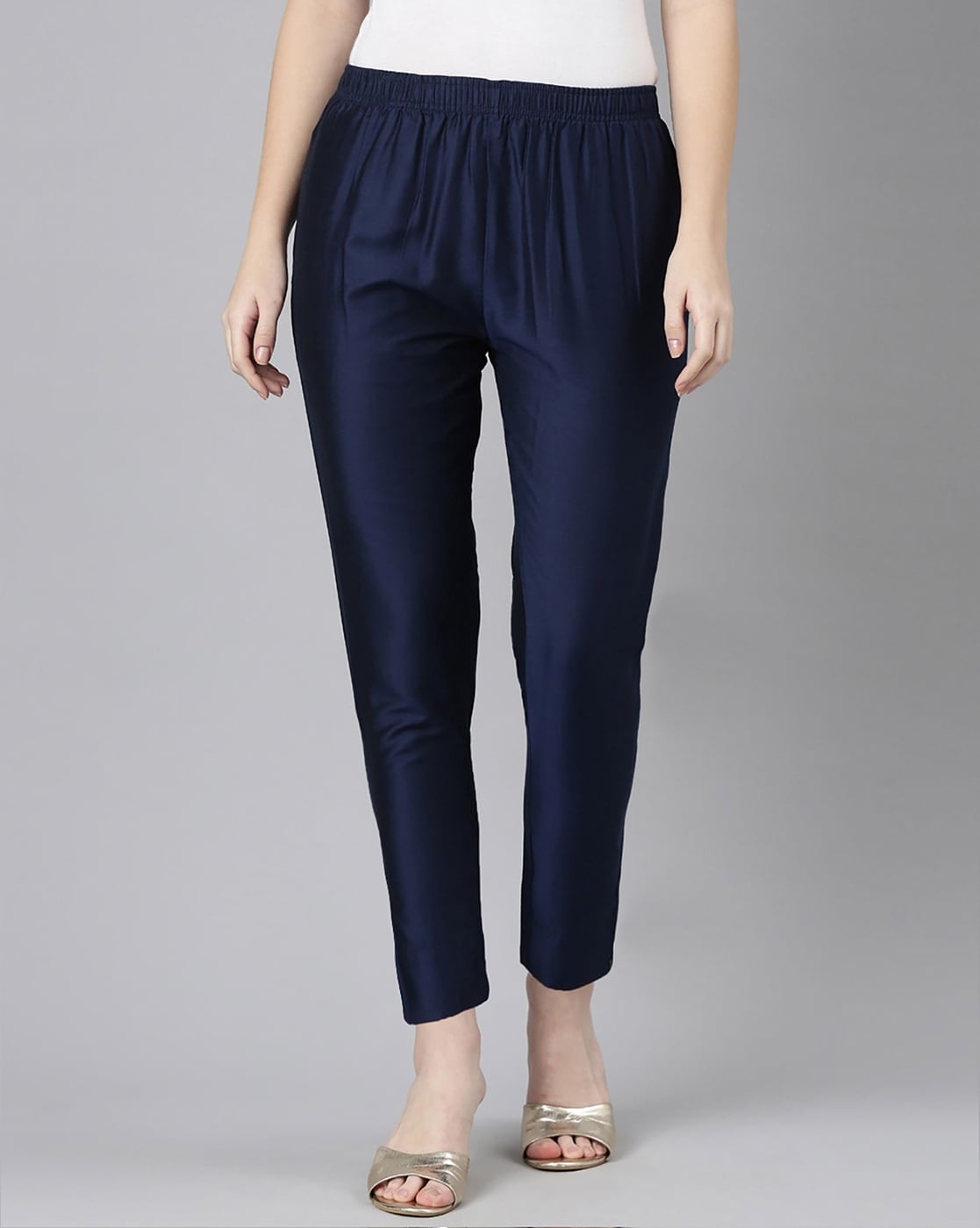 Navy Blue Onesport Women Cotton Spandex Jersey Navy Track Pants at Rs  325/piece in New Delhi