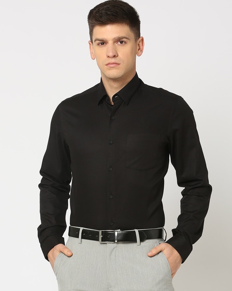 John Players Men Slim Fit Shirt