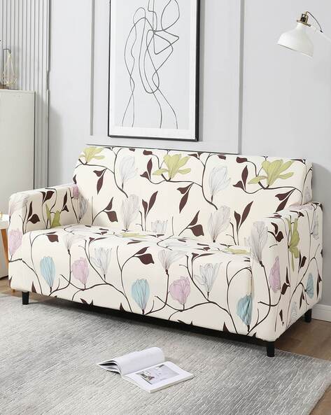 3 Seater Elastic Stretchable Sofa Cover AR 4095 D20