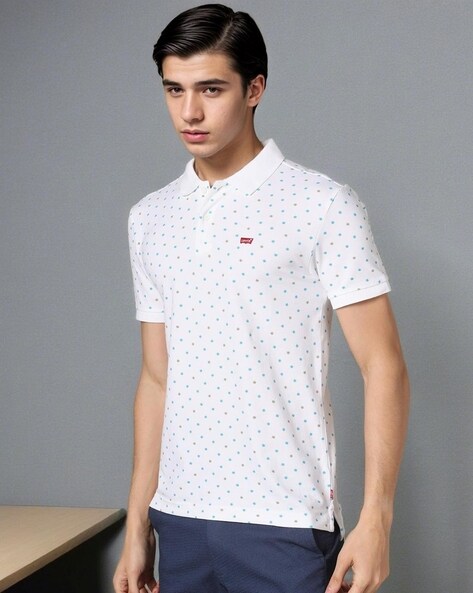 levis polka dot shirt